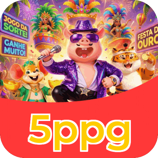 Interface do aplicativo 5ppg mostrando jogos disponíveis no iOS e Android